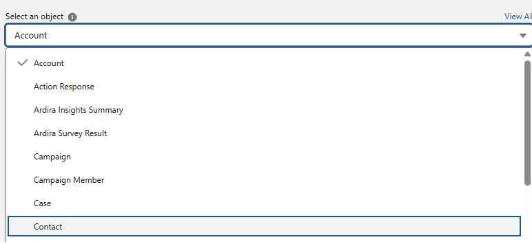 Salesforce Data - Table Question
