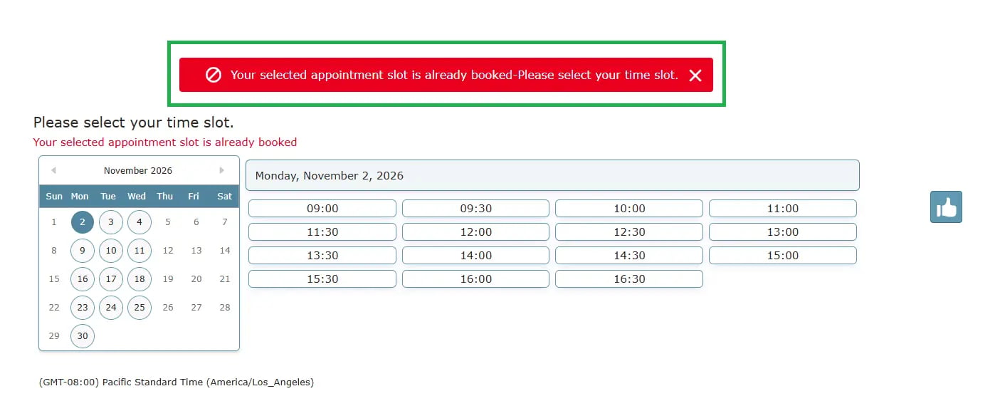Appointment Question - SurveyVista