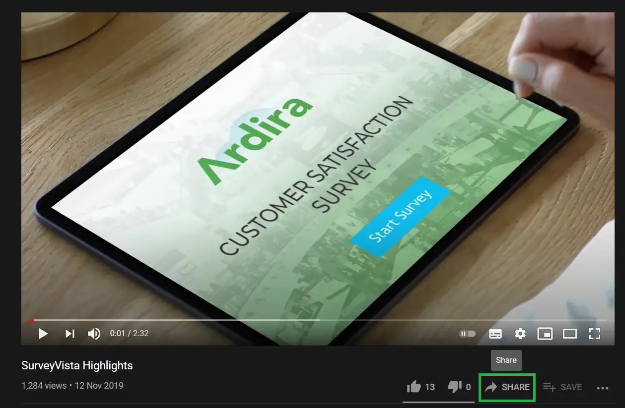 Video Question - SurveyVista