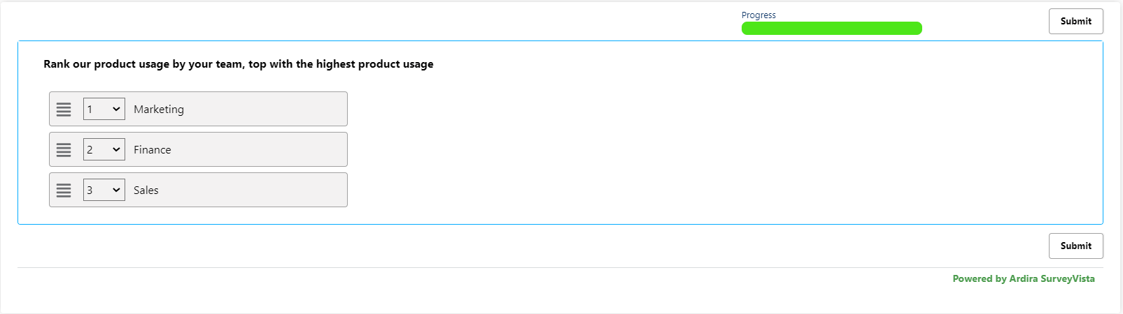Question and Survey Score Calculation - SurveyVista