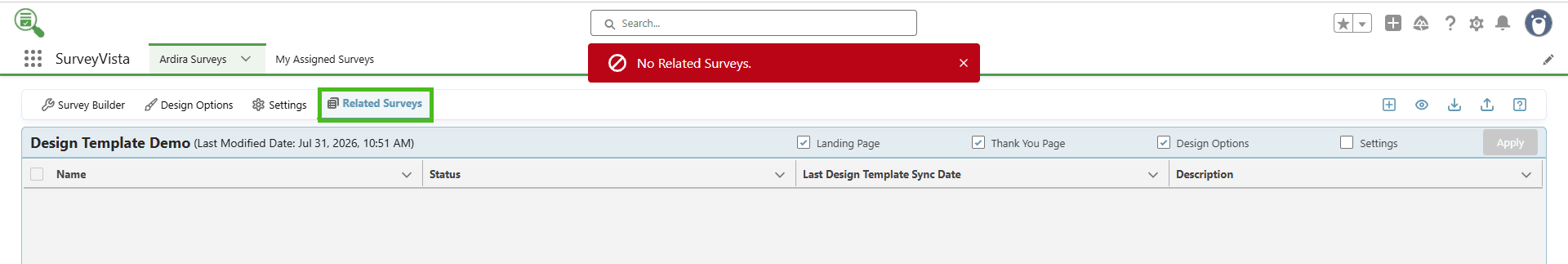 Survey Design Templates