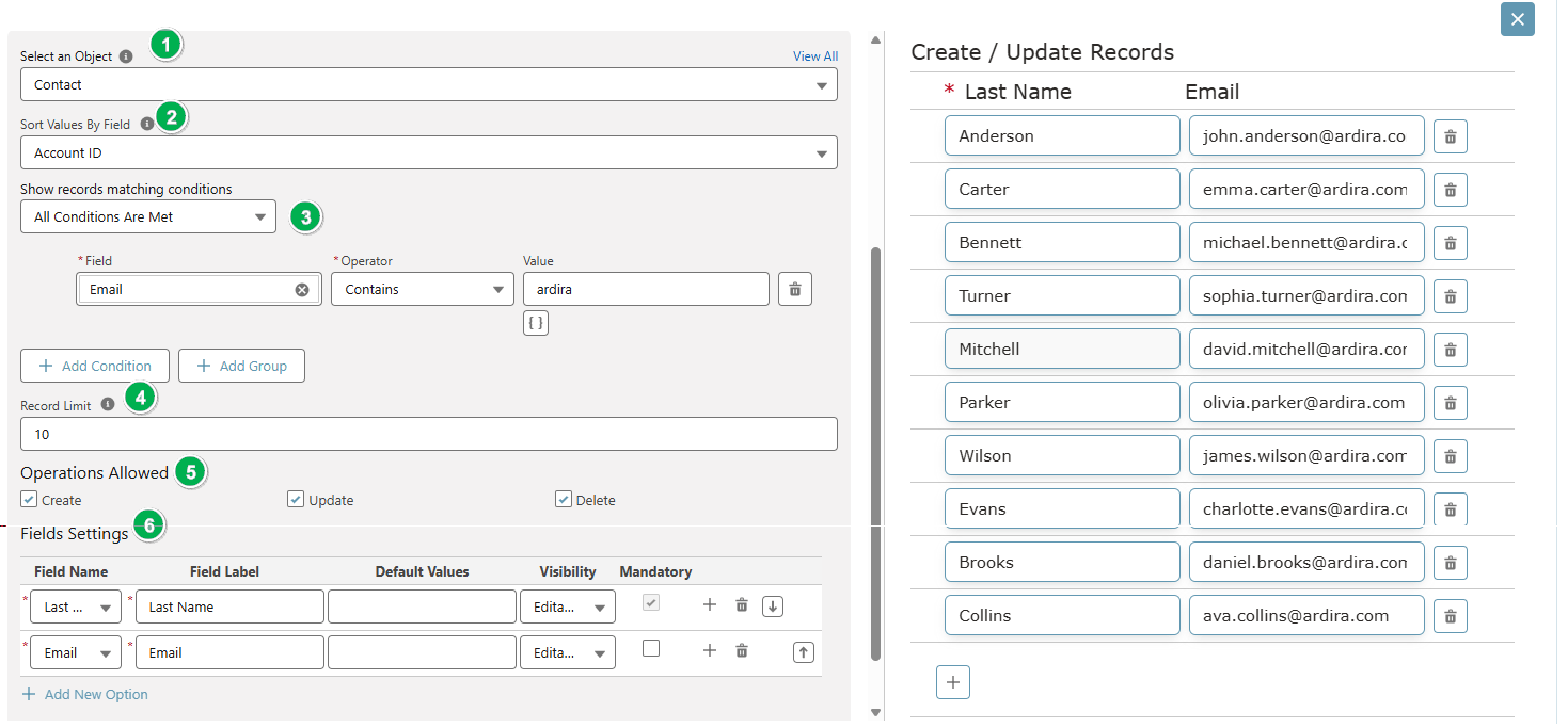 Salesforce Data - Table Question