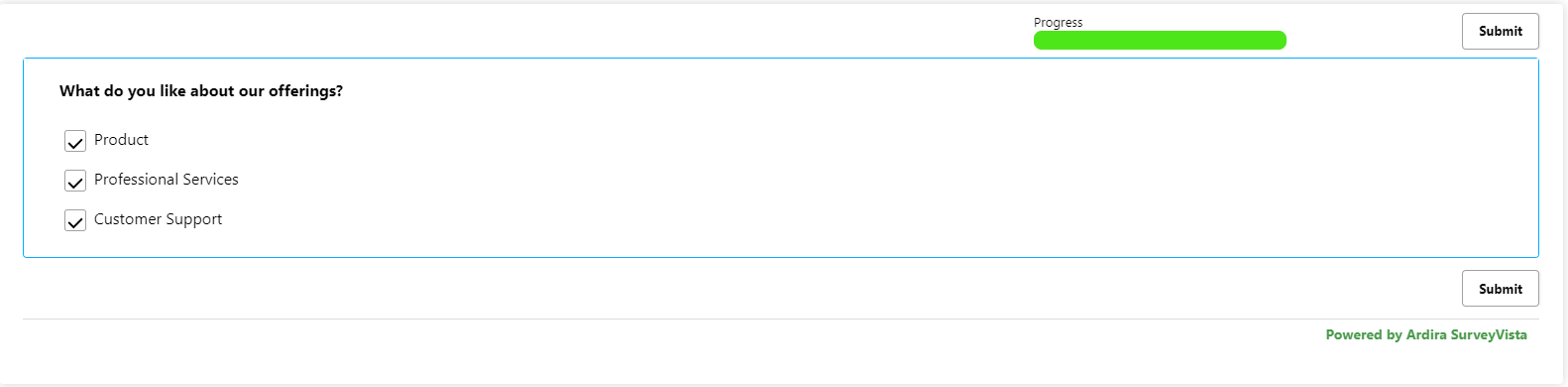 Question and Survey Score Calculation - SurveyVista