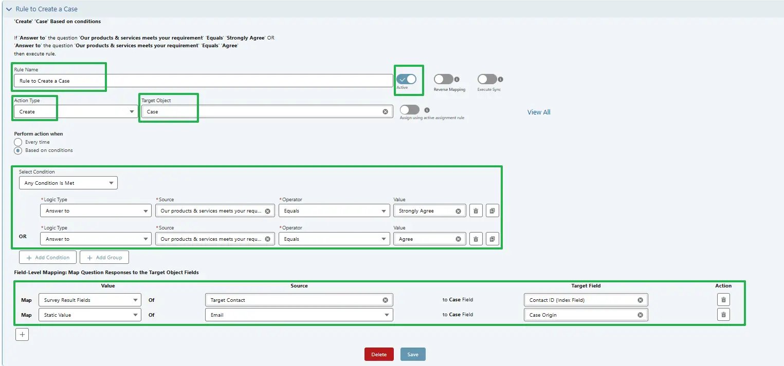 Linking Target Account(s) when the Target Contact is Set on the Survey ...